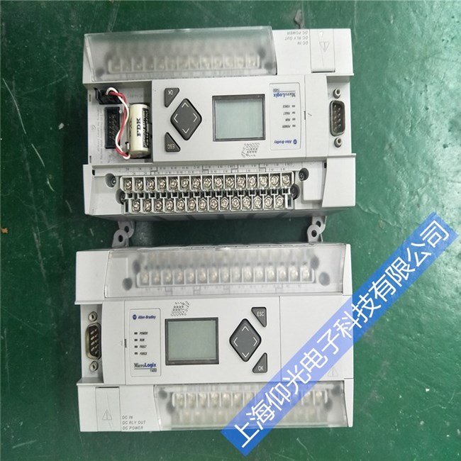 ABPLC�？槲�,ABplc无显示 指示灯亮红灯故障维修